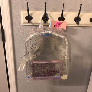 LUV BETSEY JOHNSON Clear Backpack